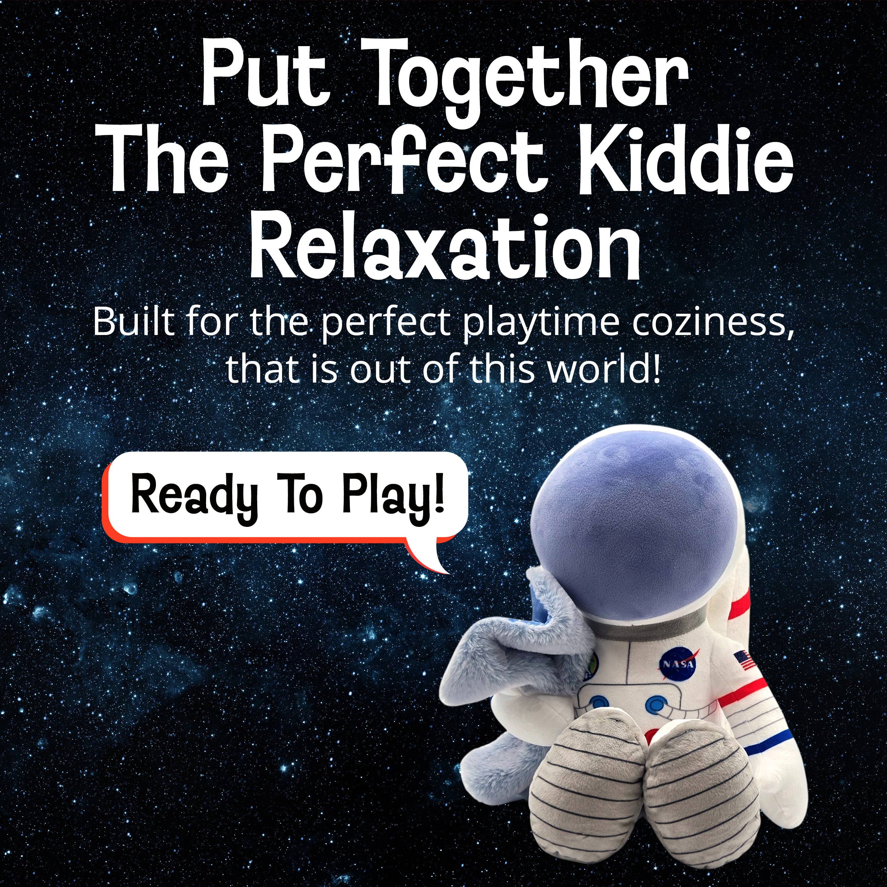 OrangeOnions - Wholesale Security/Cuddle Blanket - Baby - NASA Astronaut 2in1 Easter Blanket and Plush Blankie Bestie3