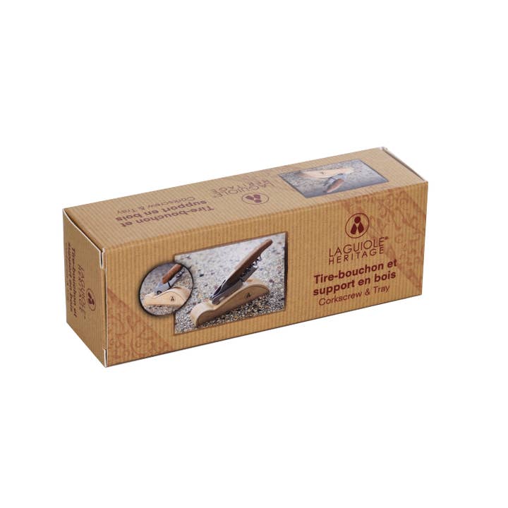 LAGUIOLE HERITAGE - Wholesale Bottle/Wine Opener - LAGUIOLE HERITAGE corkscrew and wooden holder8