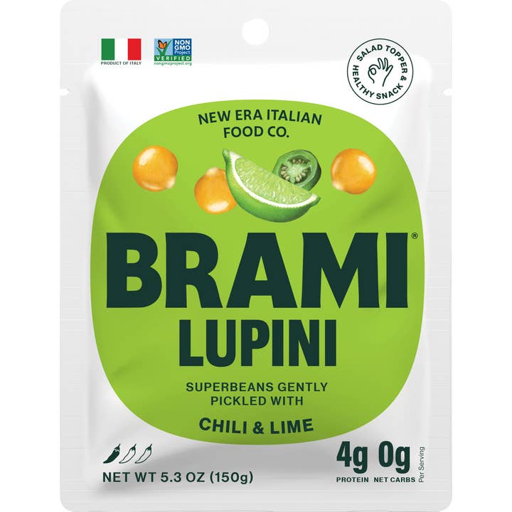 Brami - Wholesale Nuts - Italian Snacking Lupini Beans - Chili & Lime (150g)