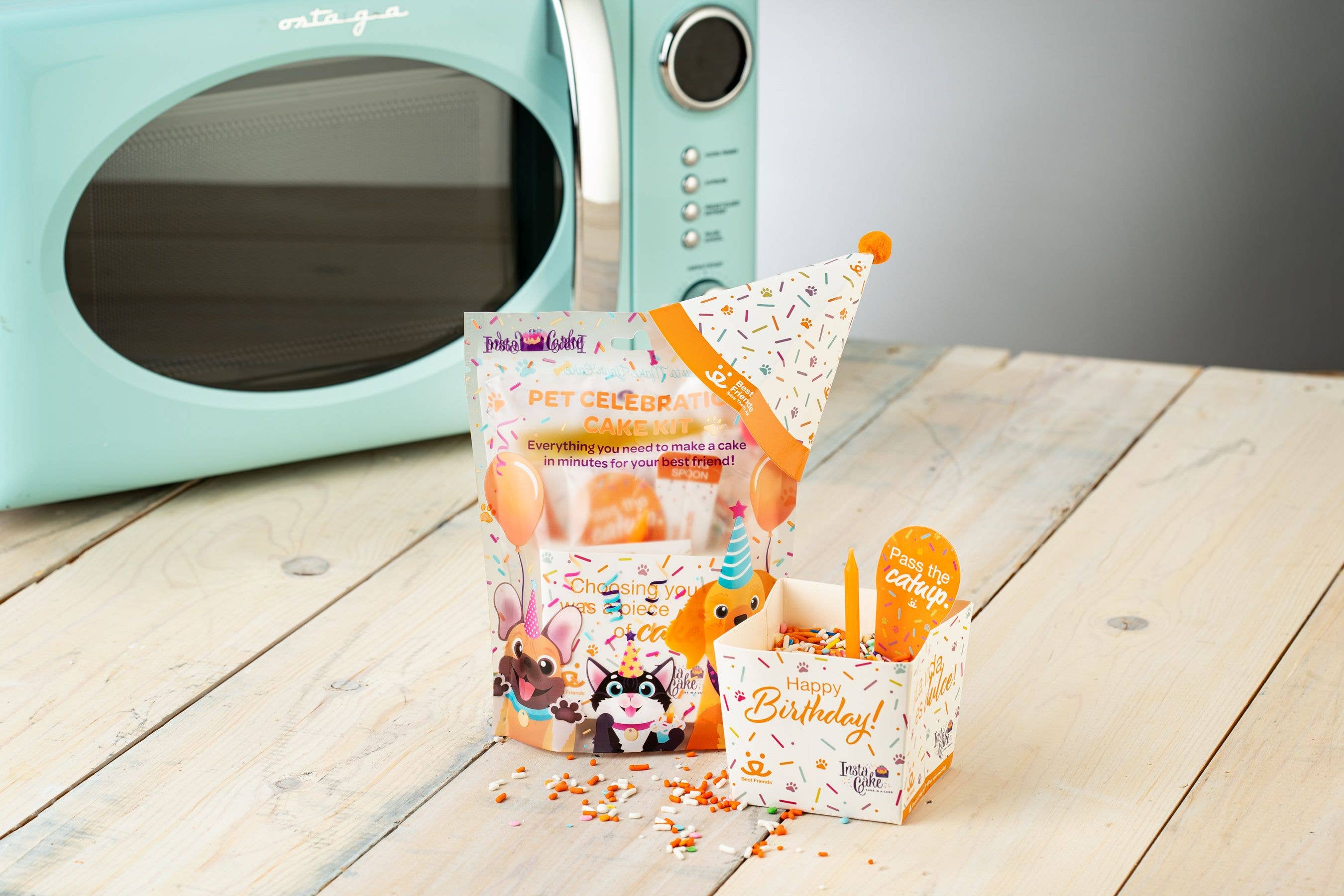 InstaCake Cards - Vendita all'ingrosso Preparati per torte - Kit torta Pet Celebration1