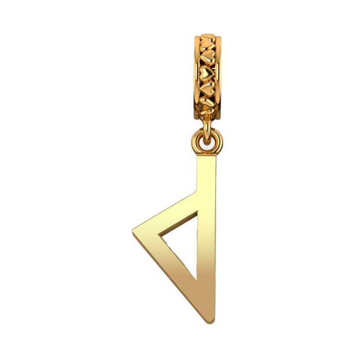 Corsica Charm 18k Gold Plated for wholesale by TALISMAN JEWELLERY (D&Fidanverdi, S.L.)
