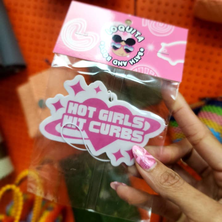 HOT GIRLS HIT CURBS AIR FRESHENER for wholesale by Loquita bath and body