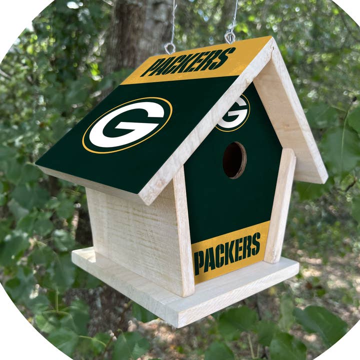 Casetta per uccelli Green Bay Packers - Assemblata per la vendita all'ingrosso da parte di Fan Creations