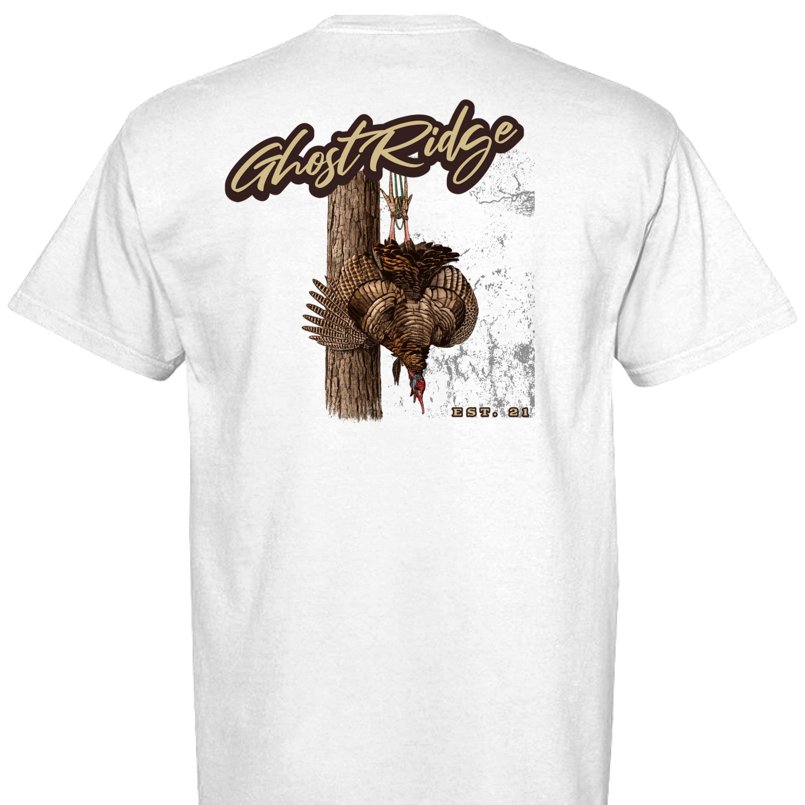 Ghost Ridge Brand - Wholesale Screen Printed T-Shirt - Men's - GR Turkey T-Shirt0