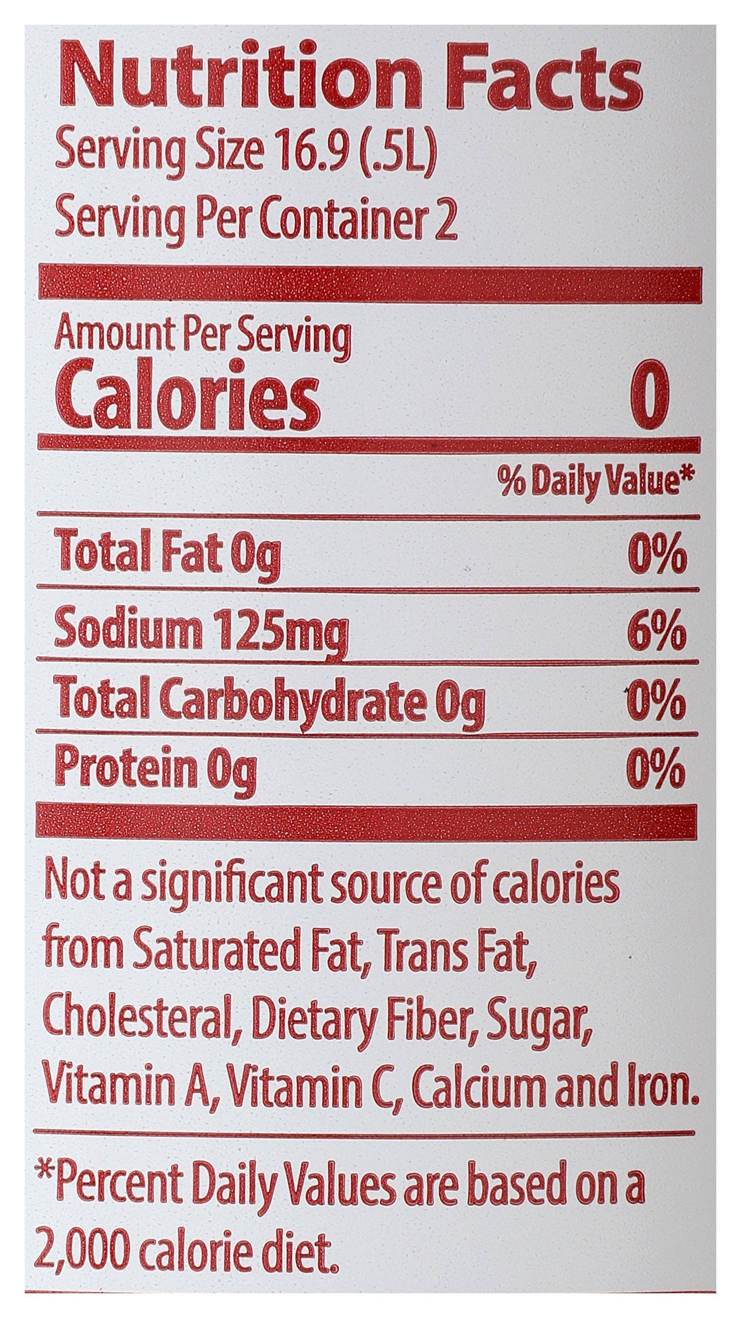 Everyday Supply Co - Wholesale Sparkling Water - CRAZY WATER WATER NO 4 NTRL MNRL HIGH CNTN - Case of 122