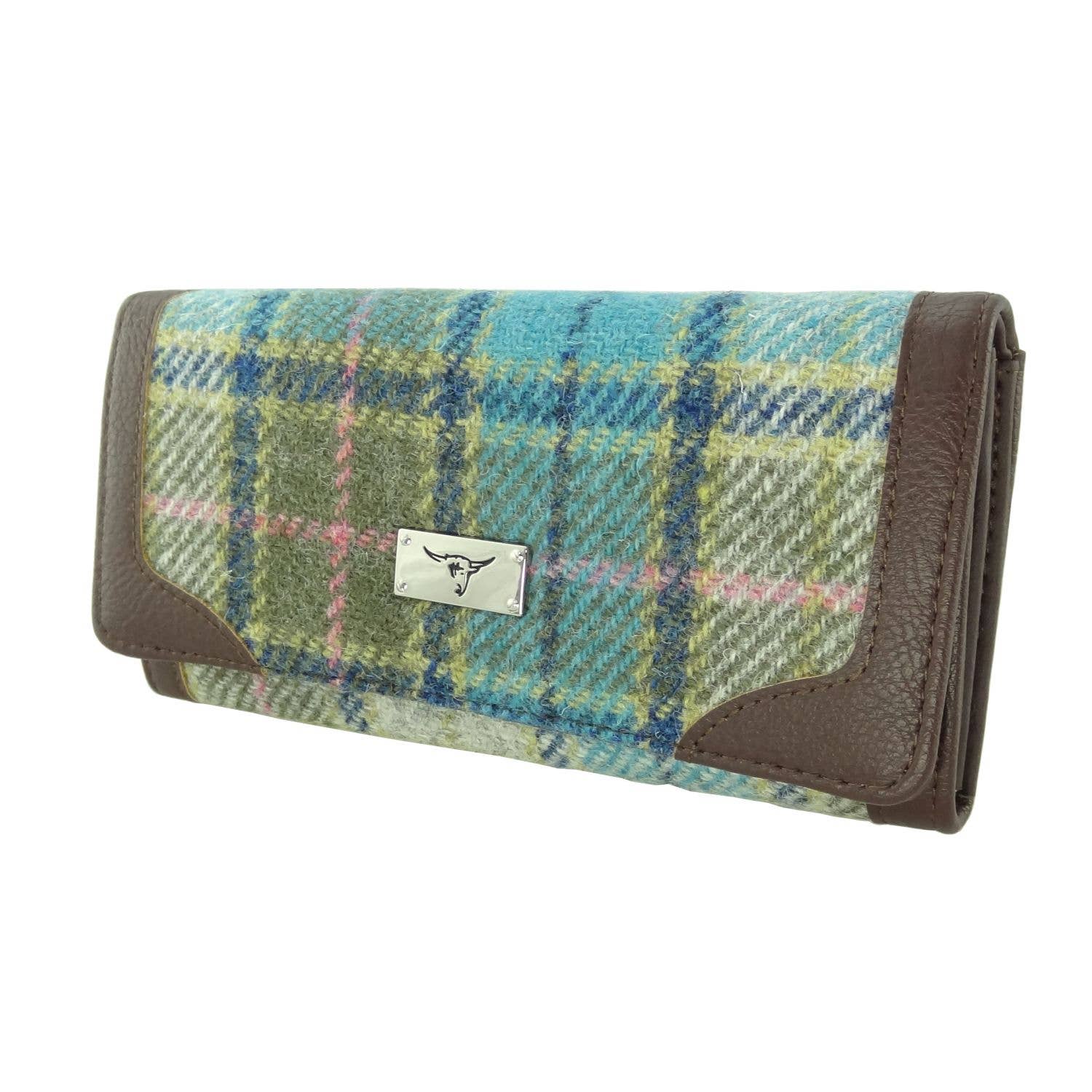 Glen Appin Of Scotland - Wholesale Wallet - Women's - Harris Tweed 'Bute' Long Purse4
