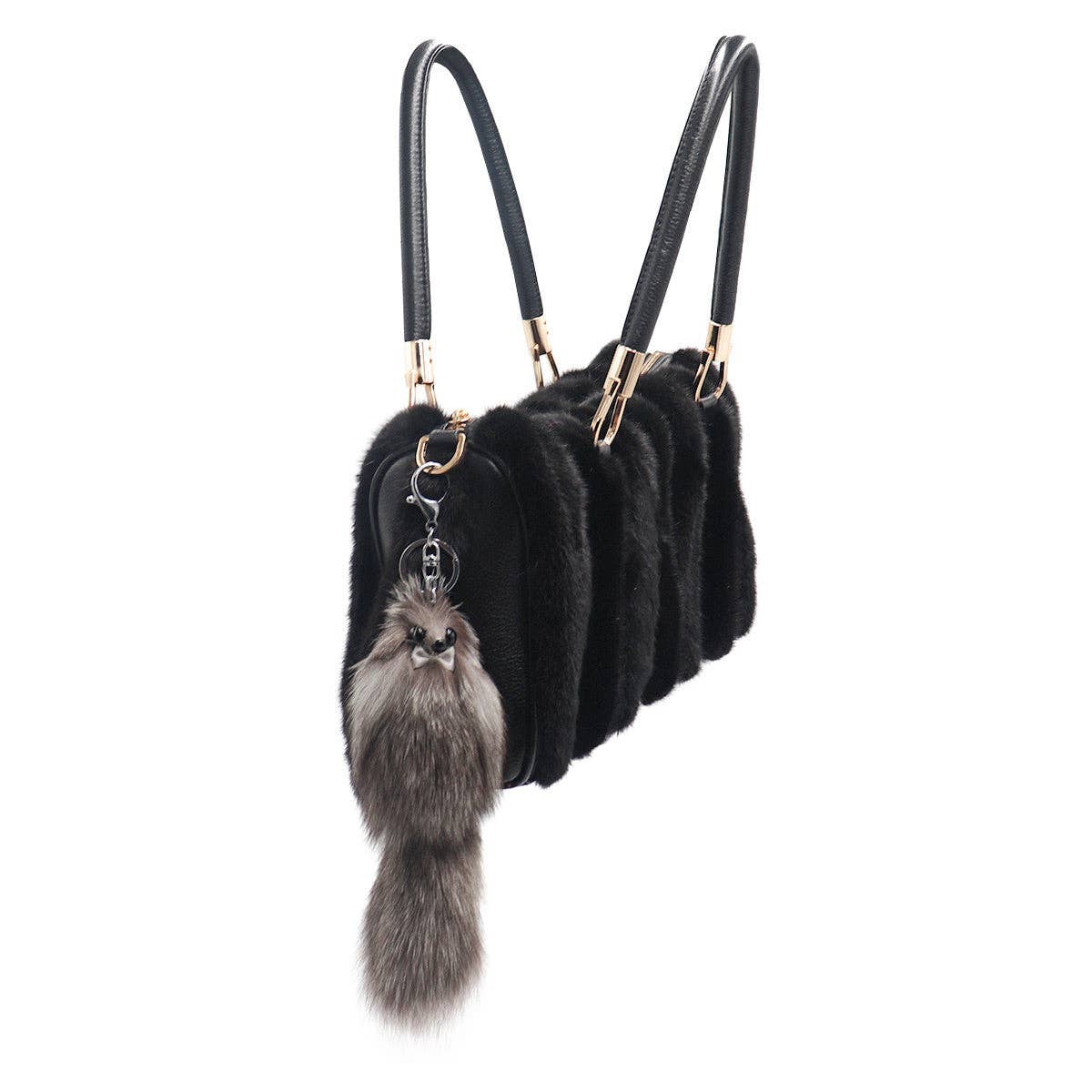 Surell - Wholesale Keychain - Women's - Fox Fur Creature Keychain