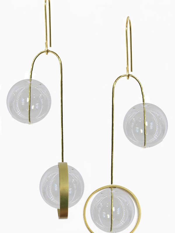 Glass Balance Universe for wholesale by Brass Sand