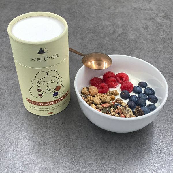 Wellnoa – wholesale Protein/superfood powder – The Ultimate Topping- Brainy Breakfast1