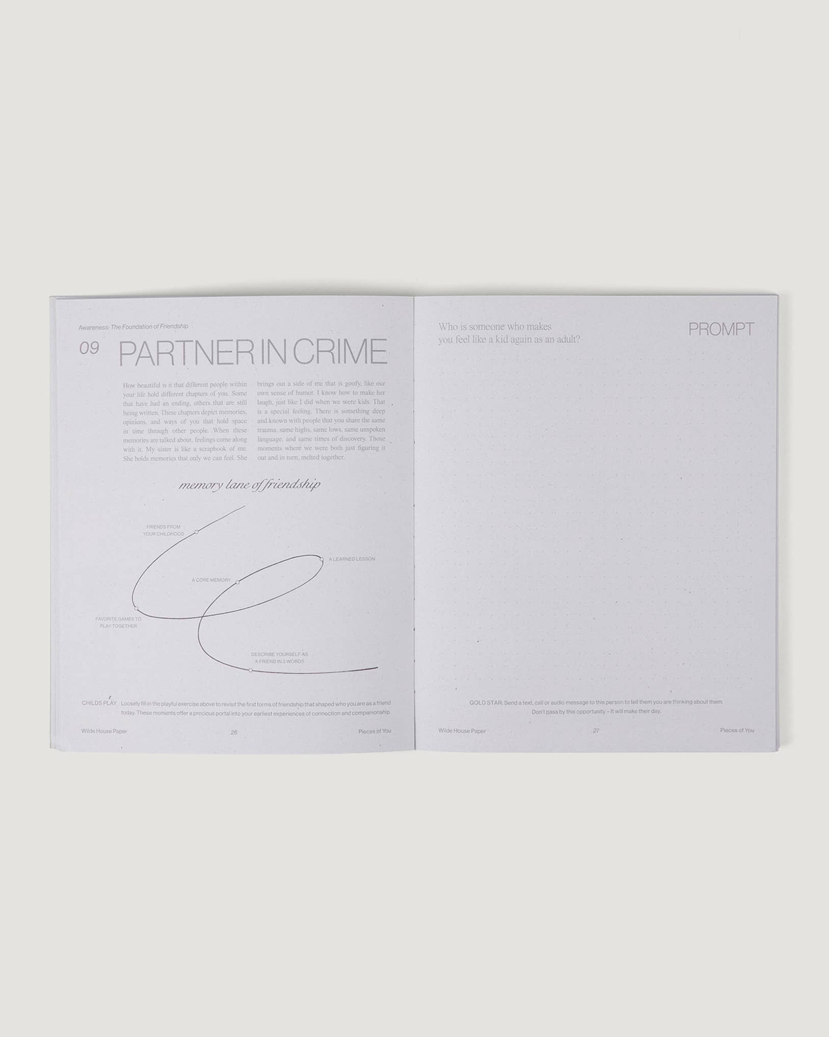 Wilde House Paper - Wholesale Journal/Diary - Pieces of You Journal8