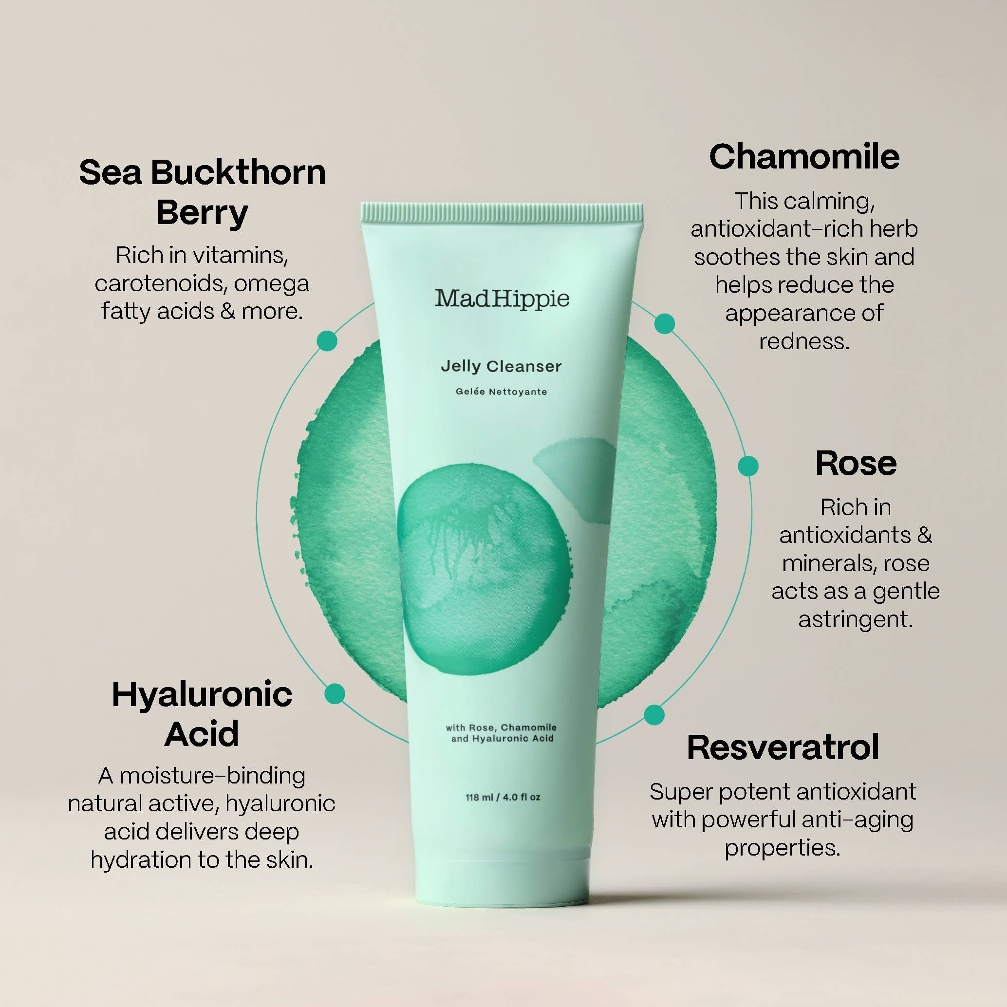 Mad Hippie - Wholesale Facial Cleanser - Jelly Cleanser1