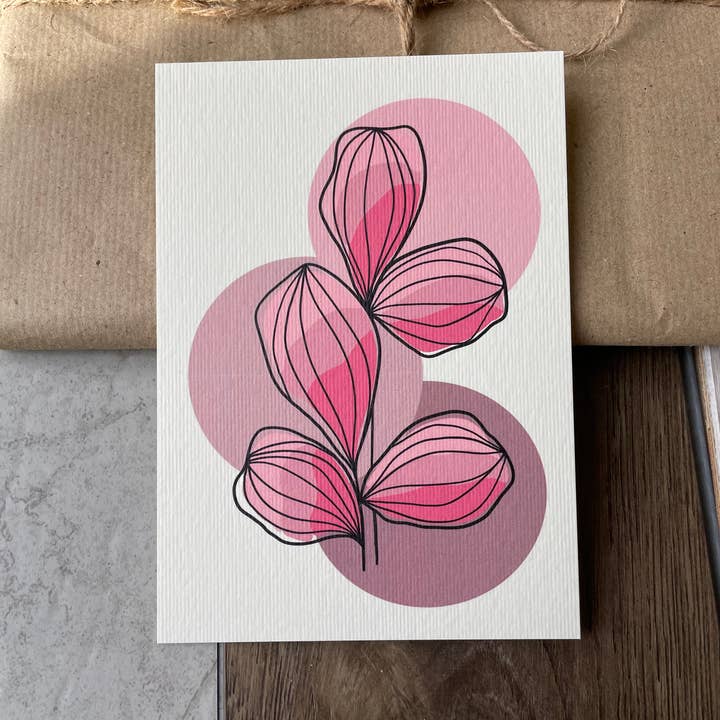 Carte postale Botanical pour la vente par Myayart