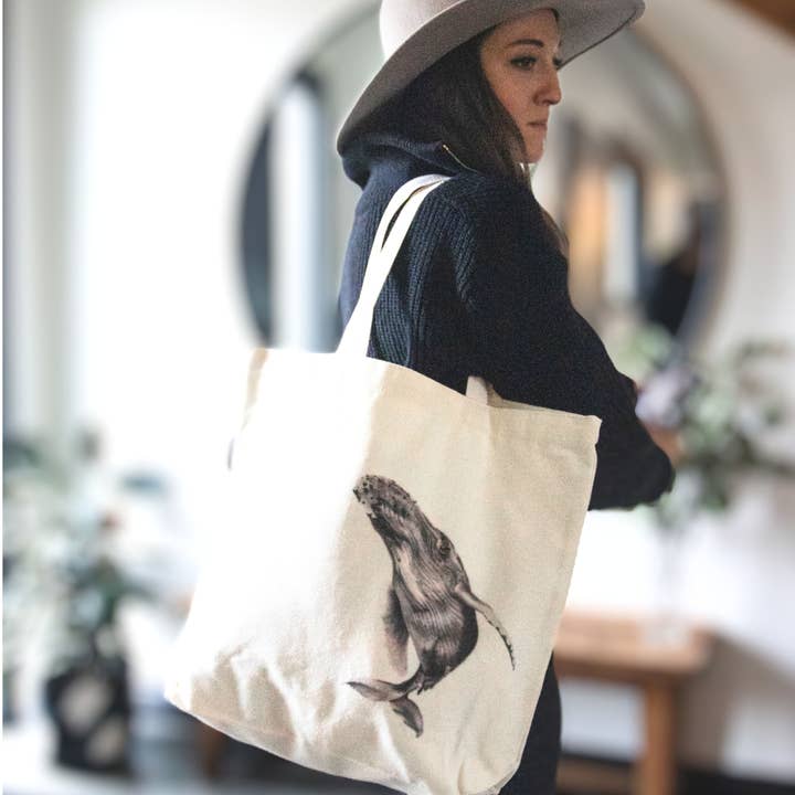 Pen On Paper Co - Wholesale Tote Bag - Unisex - Highland Cow Tote Bag - With Pocket7