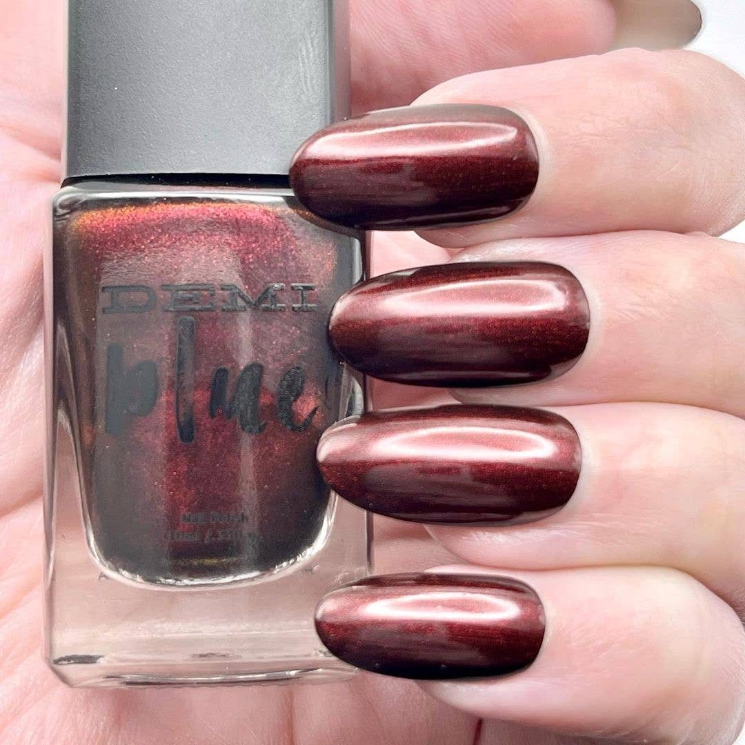 DEMIblue Clean and Vegan Nail Polish - Wholesale Nail Polish - Hen Yak Brown – Rich Brown Vegan Nail Polish5