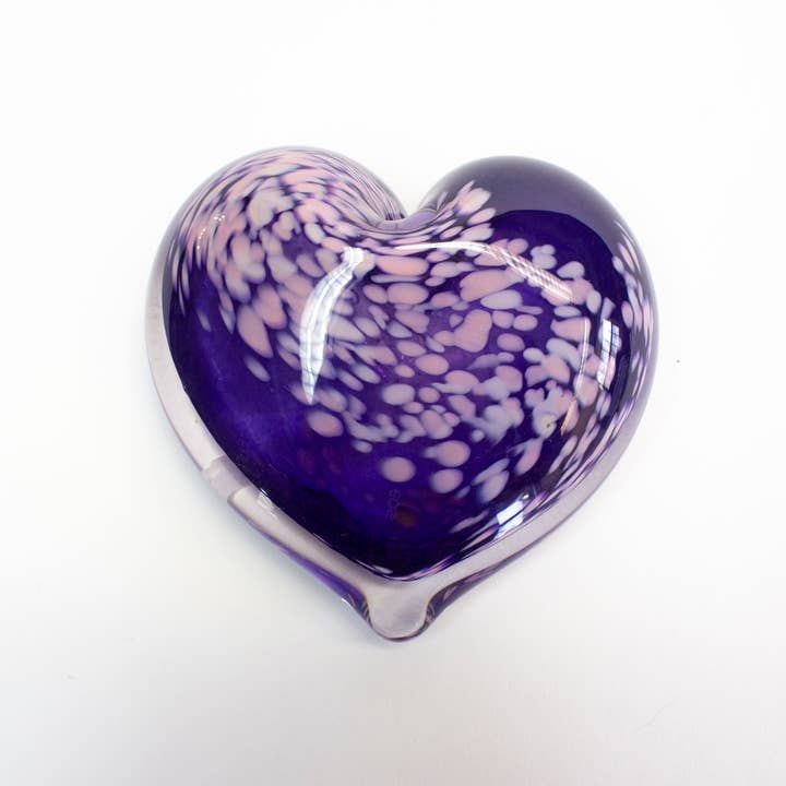 epiphany studios - Wholesale Paper Weight - Heart Paperweight - Parisian Night2