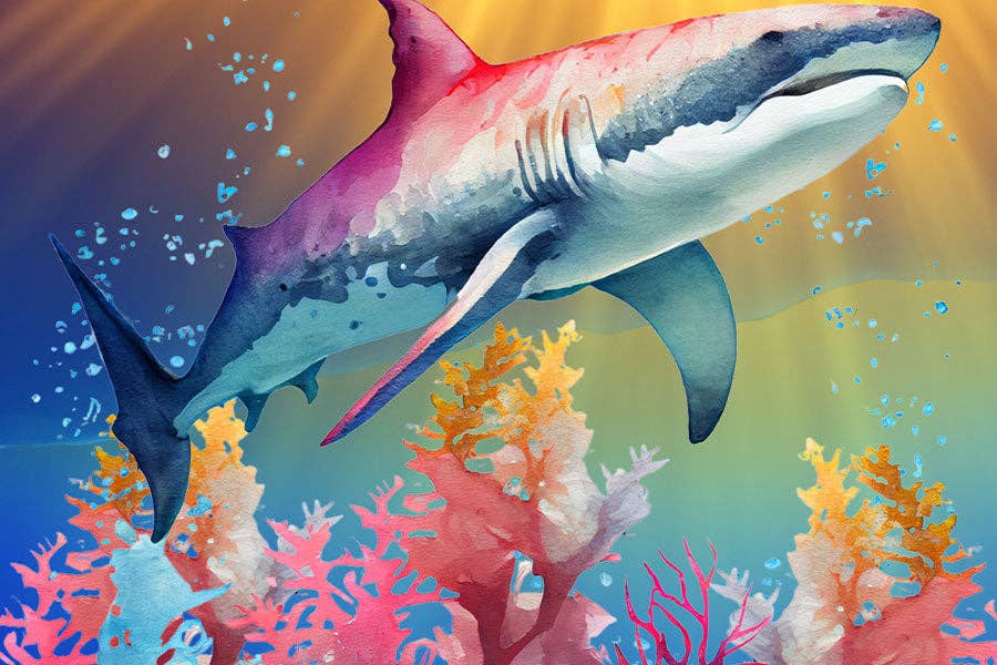 Micro Puzzles - Vente Puzzle – adulte - Shark Reef - Plaisir sous-marin avec la vie marine1