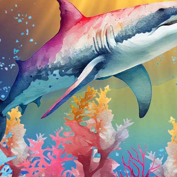 Micro Puzzles – Engroshandel Puslespil - Voksen – Hajrev - Havlivets Underholdning Under Vandet1