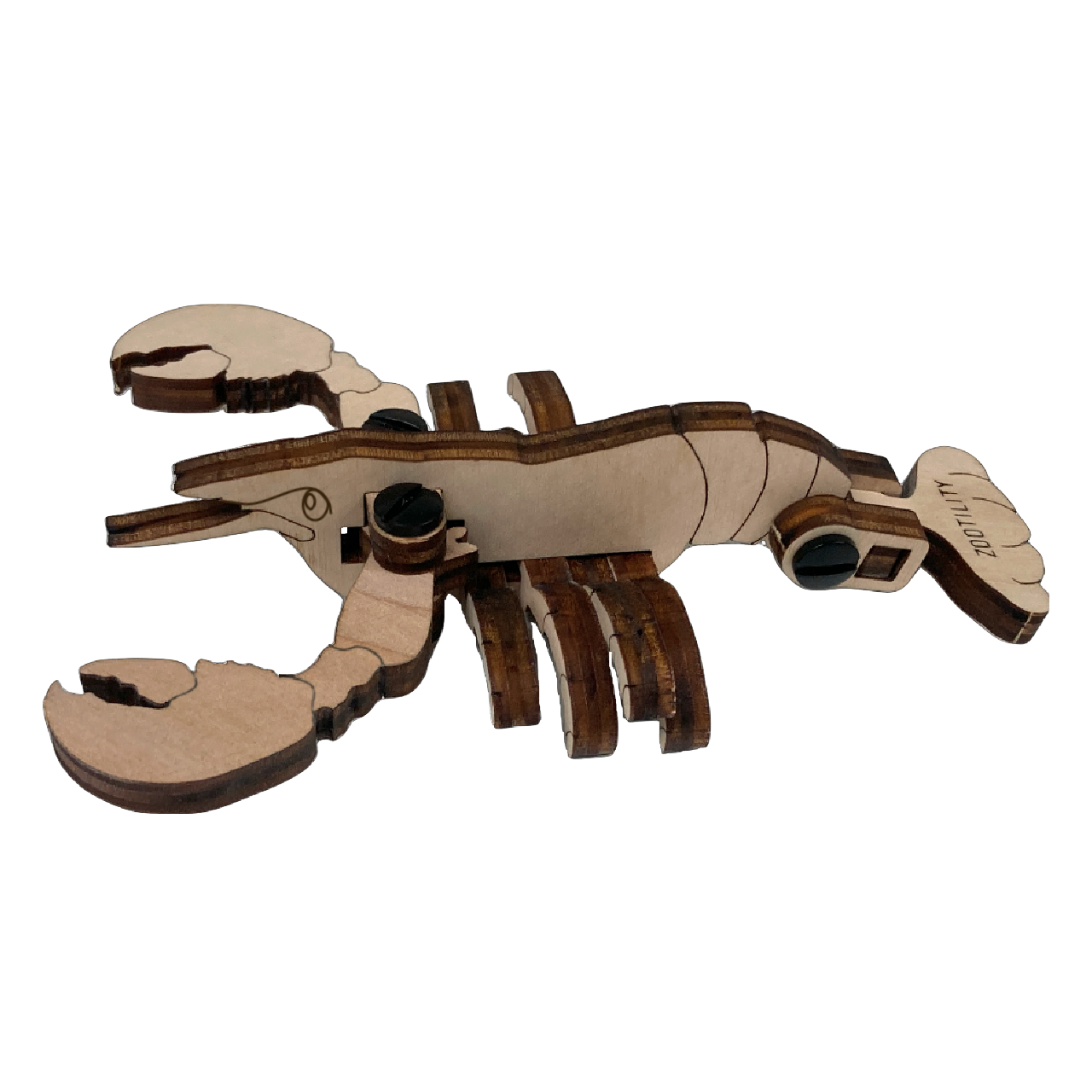 Zootility - Wholesale Puzzle - Kids - Sea Animal TekPets - Wood DIY Puzzle STEM Toy13