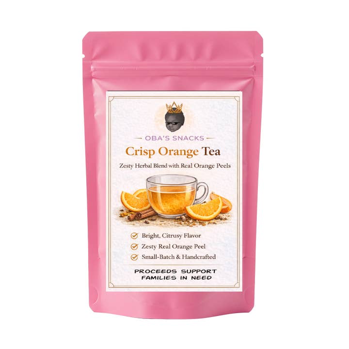 Gourmettee – Spritzige Orange (Chai oder Klassisch) für den Großhandel von Oba's Snacks