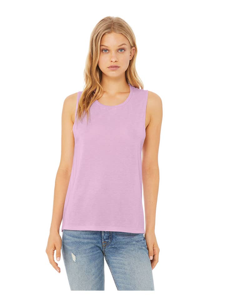 Total Apparel - Wholesale Tank Top - Women's - Bella Canvas Ladies' Flowy Scoop Muscle Tank | B880339