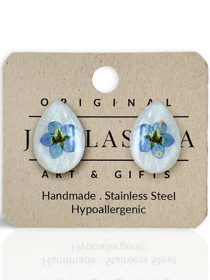 Earrings | Handmade | Forget Me Not for wholesale by Jen Lashua | Home Decor & Gifts