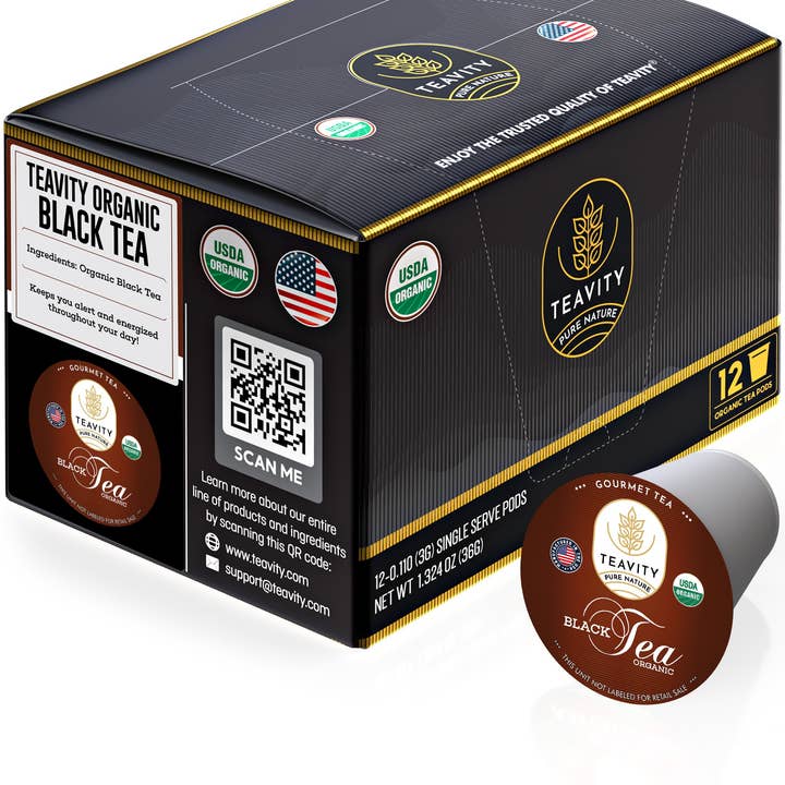 Organic Black Tea for wholesale by Teavity
