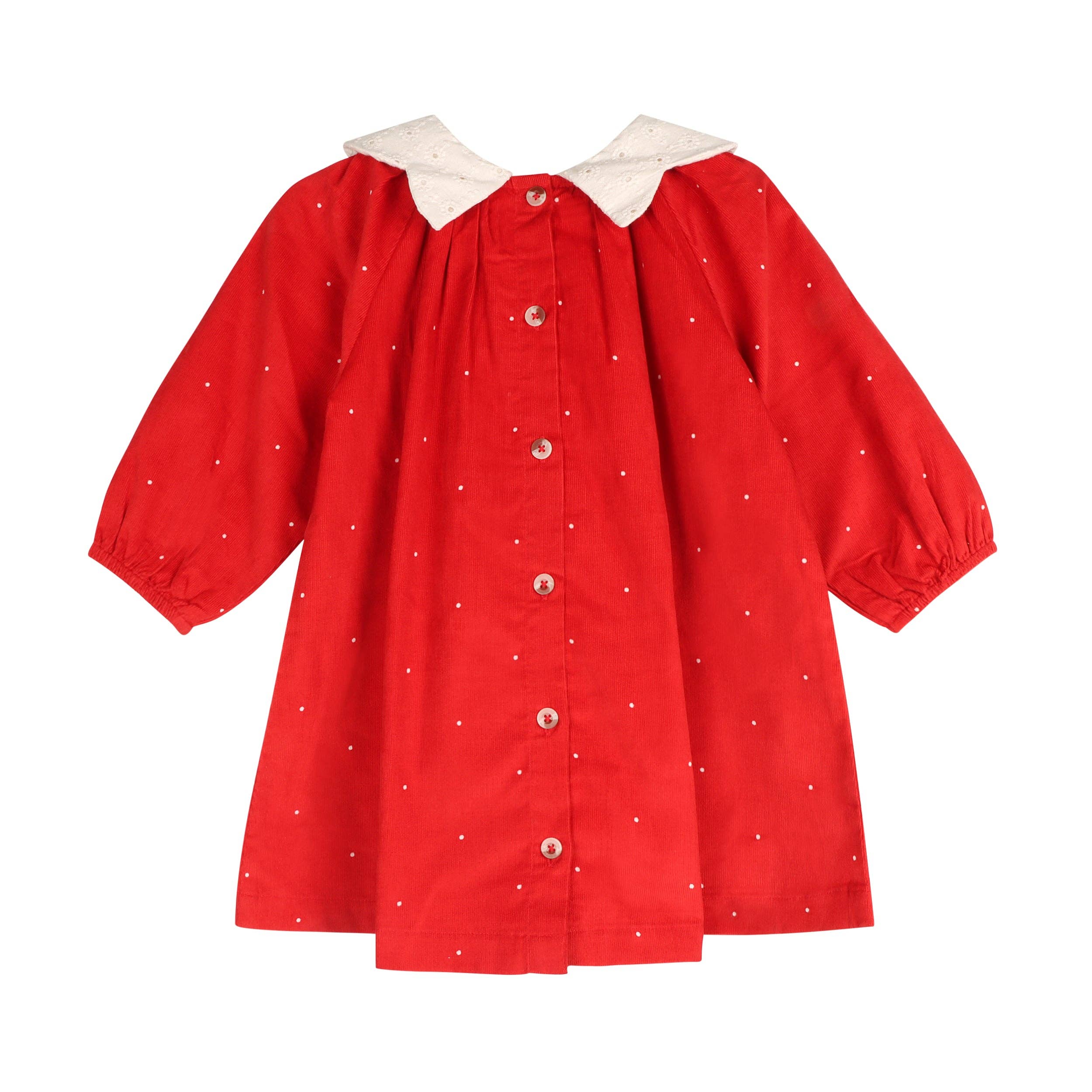 LARILI - Wholesale Dress - Kids - Christmas Carol Red Holiday Dress4