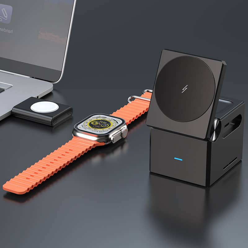 Tech Trendz - Wholesale Portable Charger - 3 in 1 Wireless Magnetic Charger4