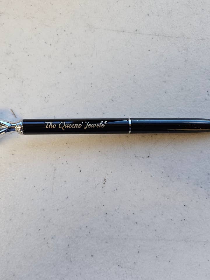 Black Pen - The Queens' Jewels for wholesale by The Queens' Jewels®