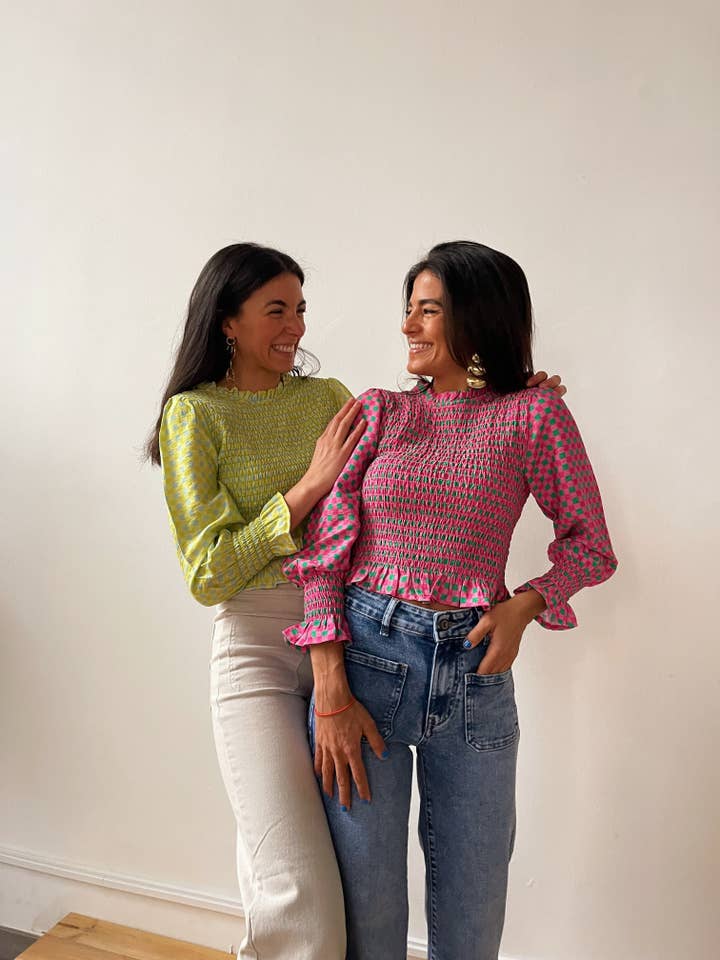MindTraveler - Wholesale Blouse - Women's - Chia Fuchsia Blouse