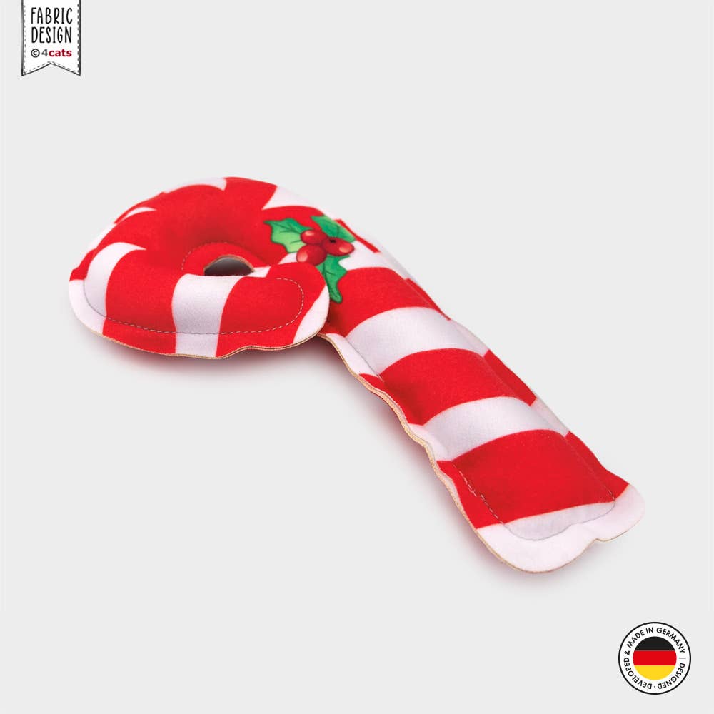 4cats Heimtierbedarf GmbH - Wholesale Speeltje - Kat - 4cats kerstcollectie candy cane - 6 stuks4