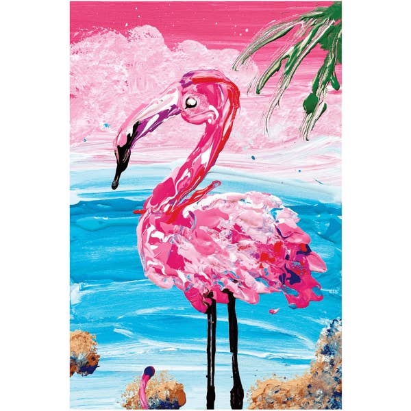 Micro Puzzles - Wholesale Puzzle - Adult - Flamingo MicroPuzzle - Mini Jigsaw Puzzle Gift
