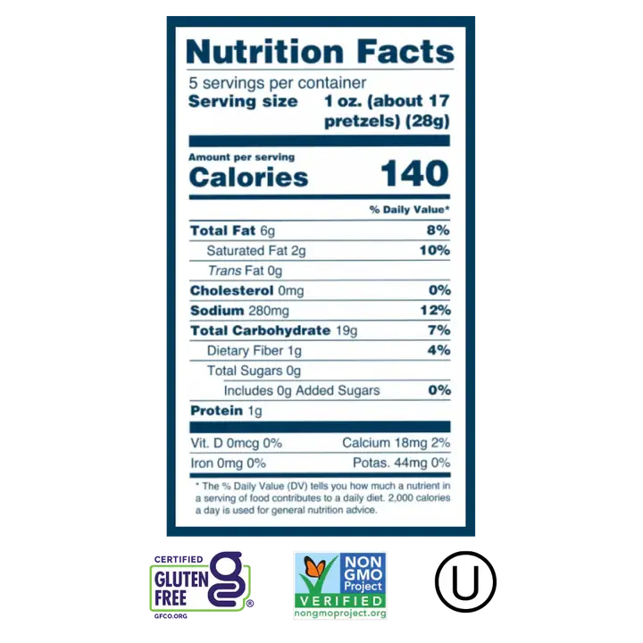 Savor by Suzie - Wholesale Pretzels - Grain Free Pretzels Mini Bags Variety Pack 36ct5