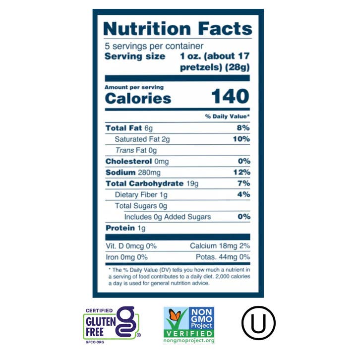 Savor by Suzie - Wholesale Pretzels - Grain Free Pretzels Mini Bags Variety Pack 36ct5