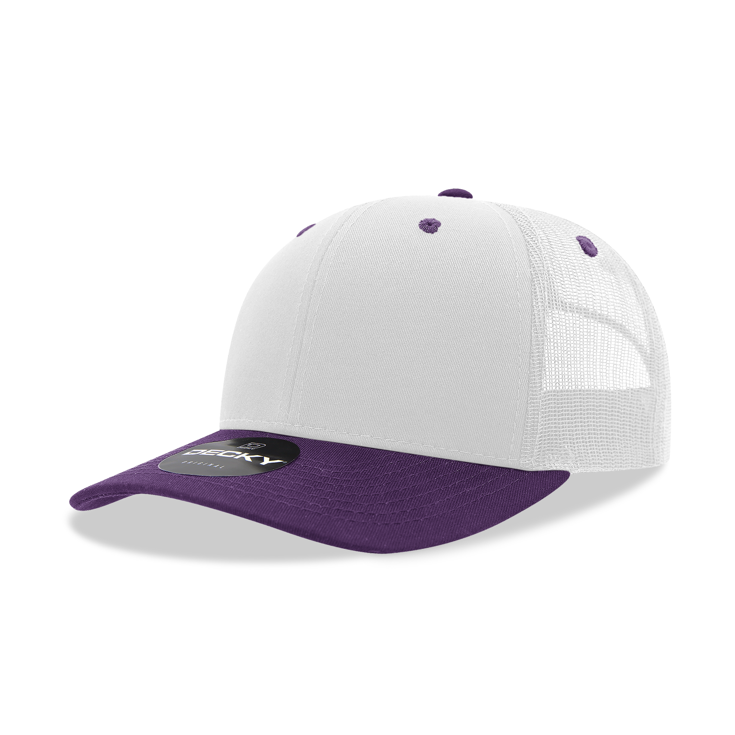 The Park Wholesale - Vente Casquette de camionneur – unisexe - Casquette Trucker classique Decky 6021, 6 panneaux, style mid pro51