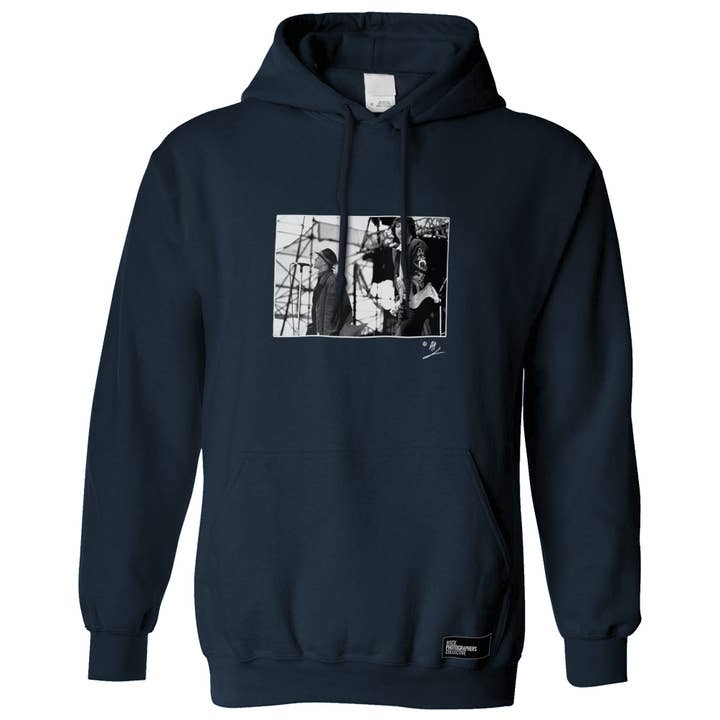 Rock Photographers Collective - Wholesale Hoodie – Unisex - Michael Stipe and Peter Buckley REM live AP Hoodie2