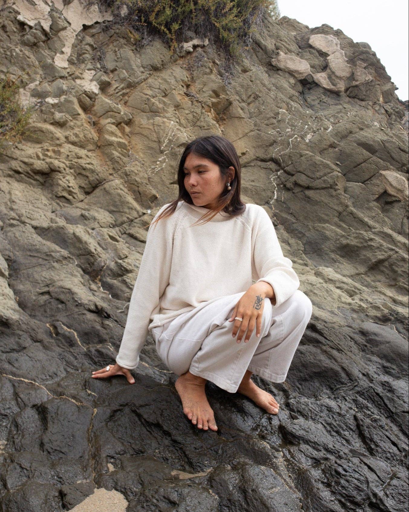 Honest Cotton - Vente Pull en maille – femme - Pull San Francisco5