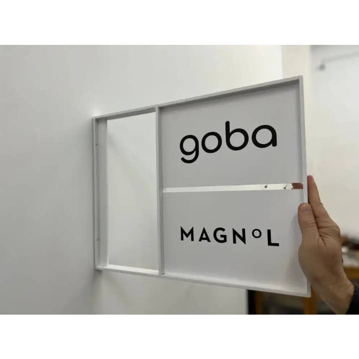 OtimSan – Sinal por atacado – Placa Blade de Dois Painéis com Dupla Face3