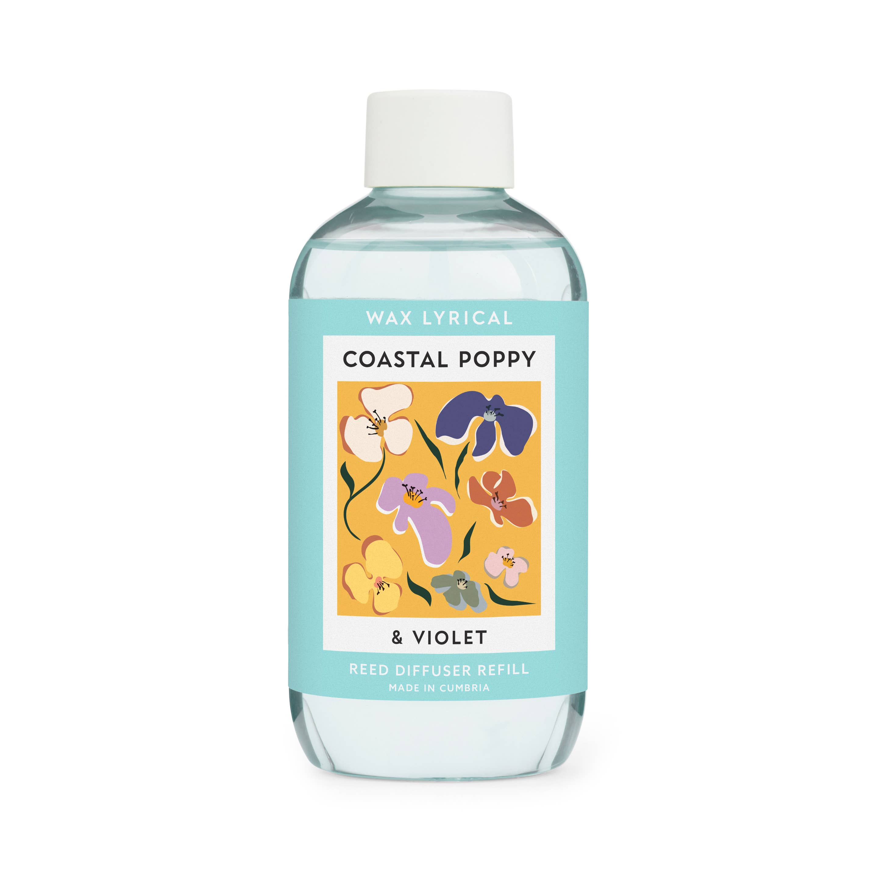 Wax Lyrical UK - Vendita all'ingrosso Diffusori a lamella - Wax Lyrical Ricarica 200ml Papavero Costiero & Viola