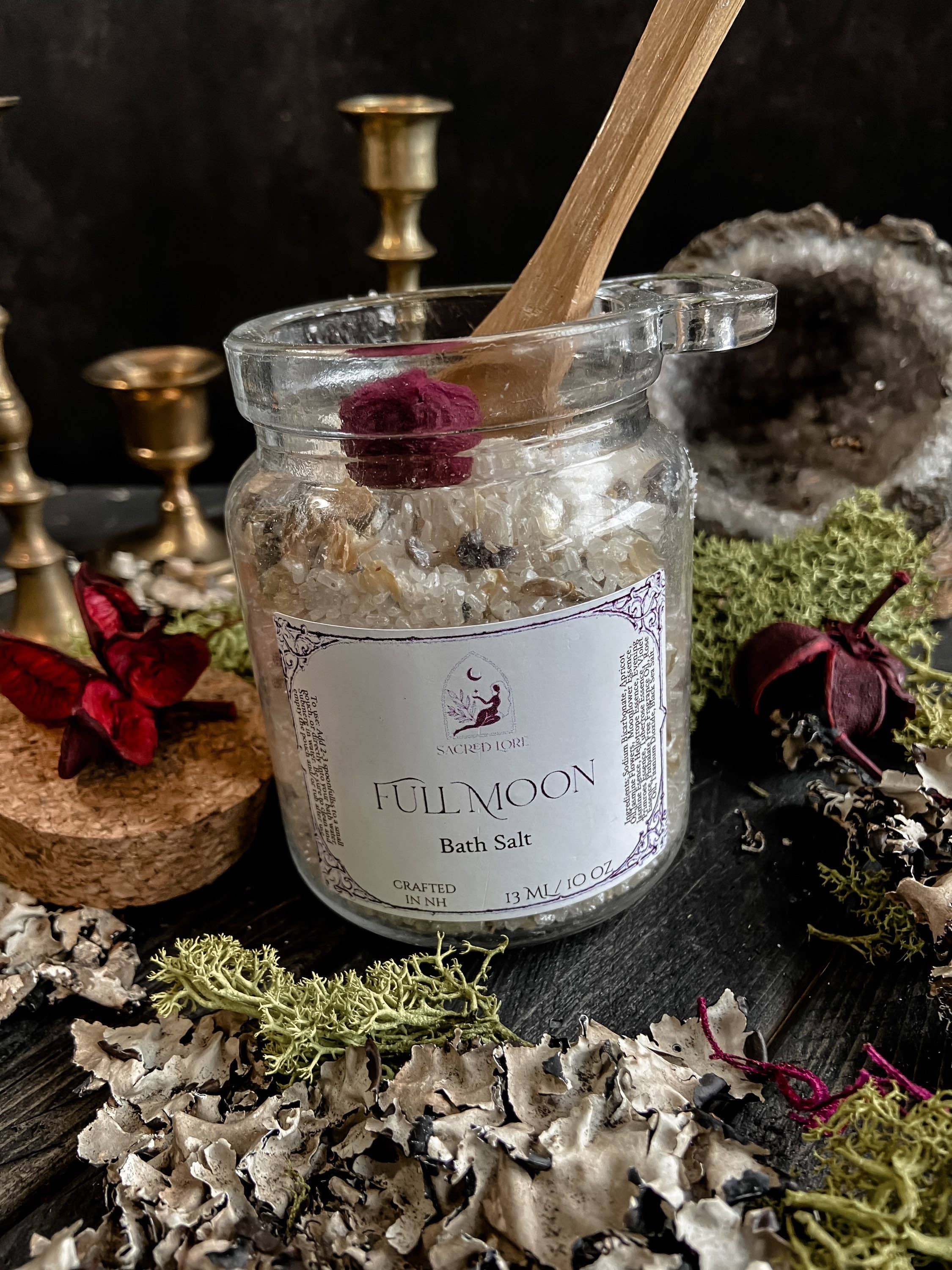 Sacred Lore – wholesale Bath & body set – Full Moon Bath, Bath Salt, Spa Gift Set, Self Care4