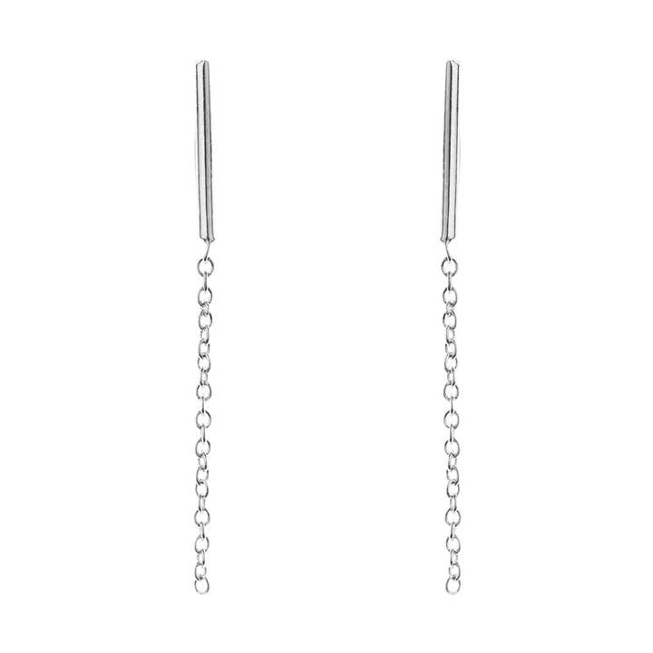 Pendientes Luisa Plata para venta al por mayor de Aurore Havenne