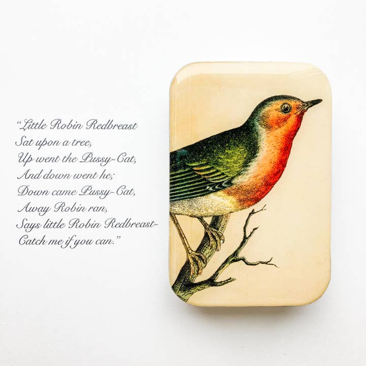 Firefly Notes - Wholesale Knitting/Crochet Supplies - Robin Notions tin (020)