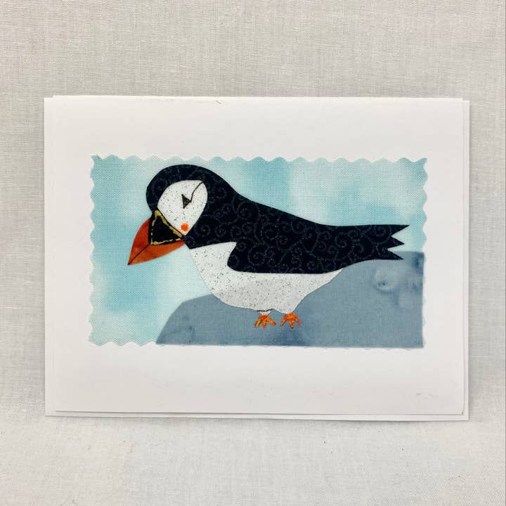 Puffin Kort för wholesale av Maine Hill Studio