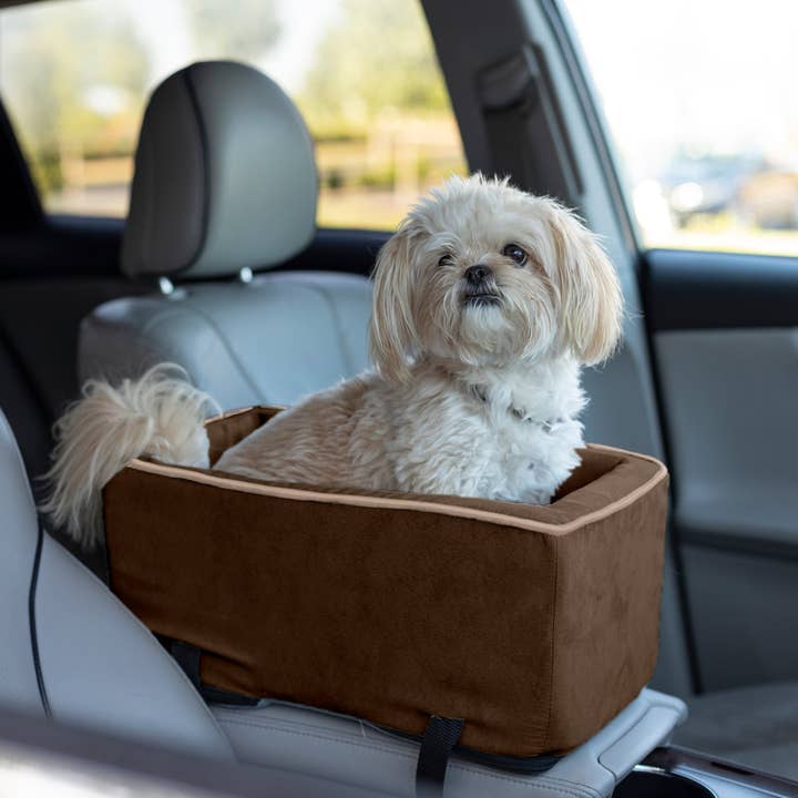 Snoozer Pet Products - Wholesale Pet carrier – Dog - Luxury Console Dog Car Seat with Microfiber1