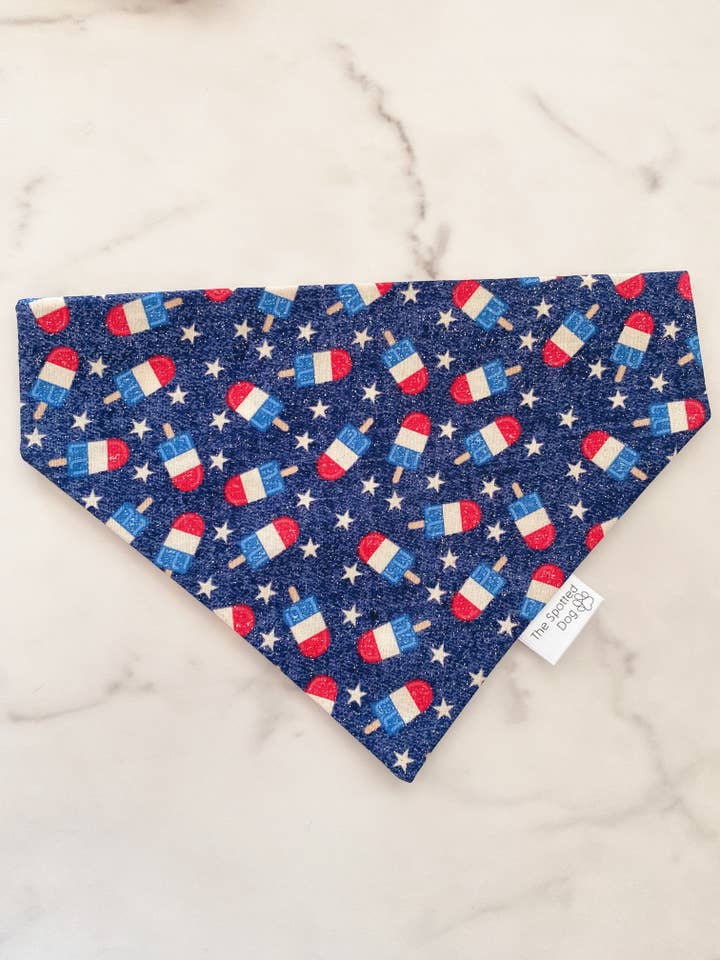 Pañuelo Pup-sicle Sparkles para venta al por mayor de Spotted Dog Co.