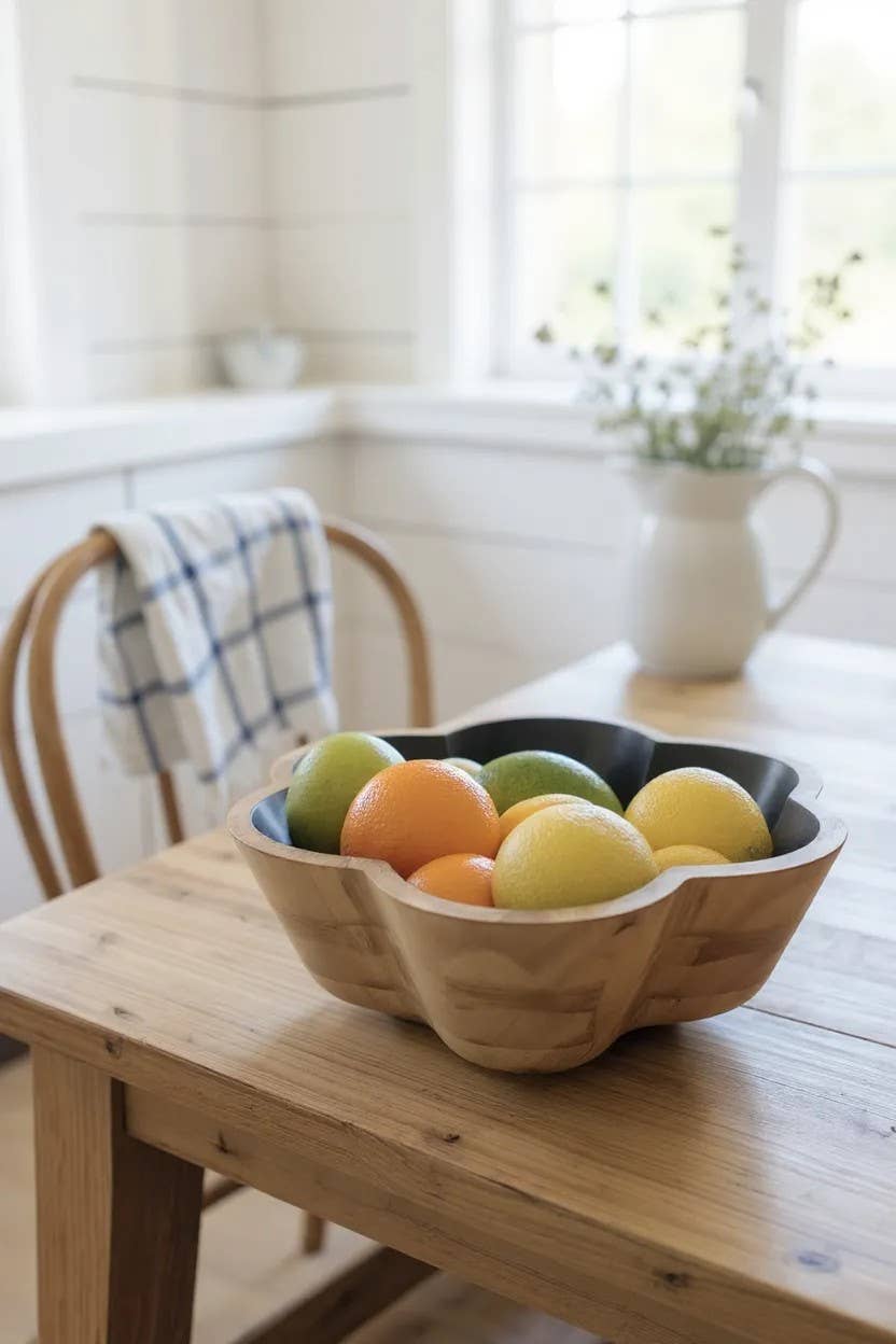 Made Market Co. - Wholesale Serveerschaal - Zwarte bloemvormige schaal4