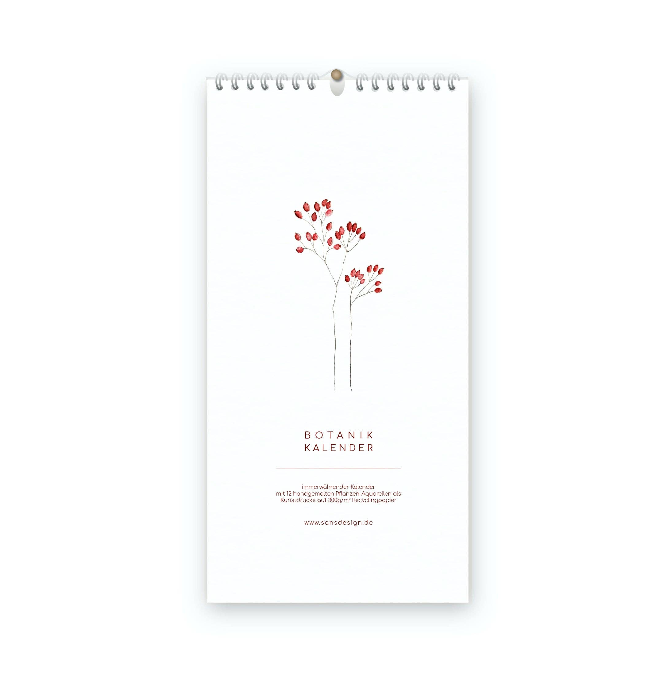 SANS.design - Wholesale Calendar - Perpetual Botany Calendar