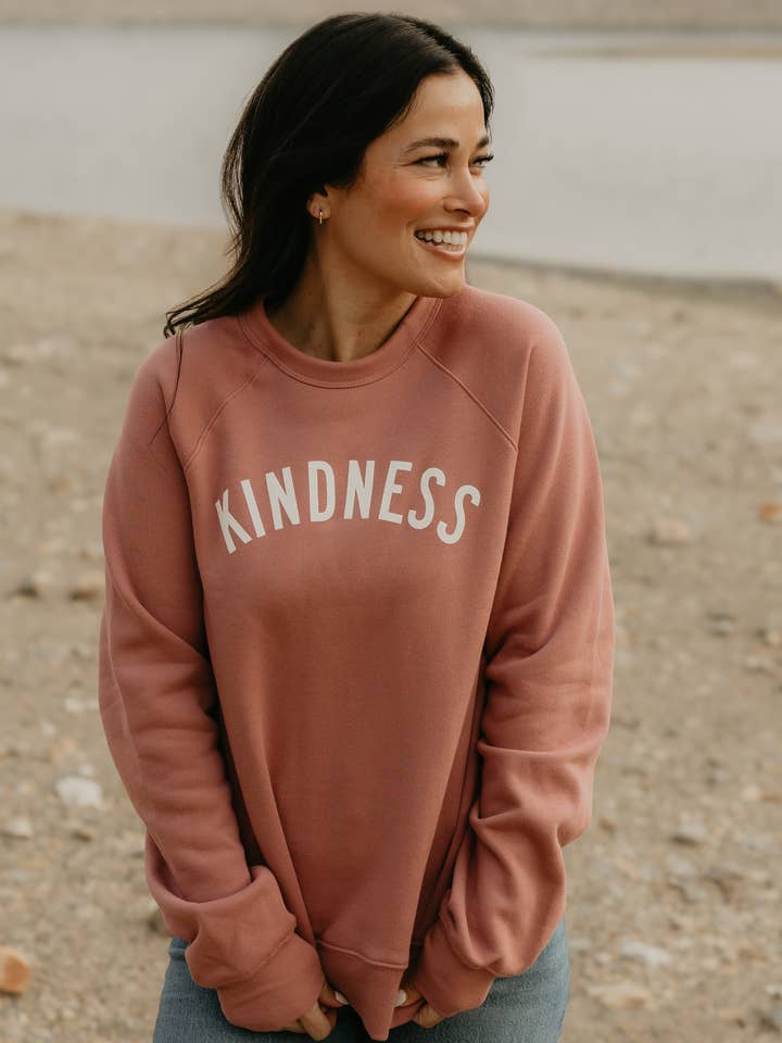 Kindness Crewneck for wholesale by Maxine's Coffee