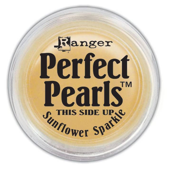 Perfect Pearls™ Pigment Powder Sunflower Sparkle, .25oz. for wholesale by Ranger Ink