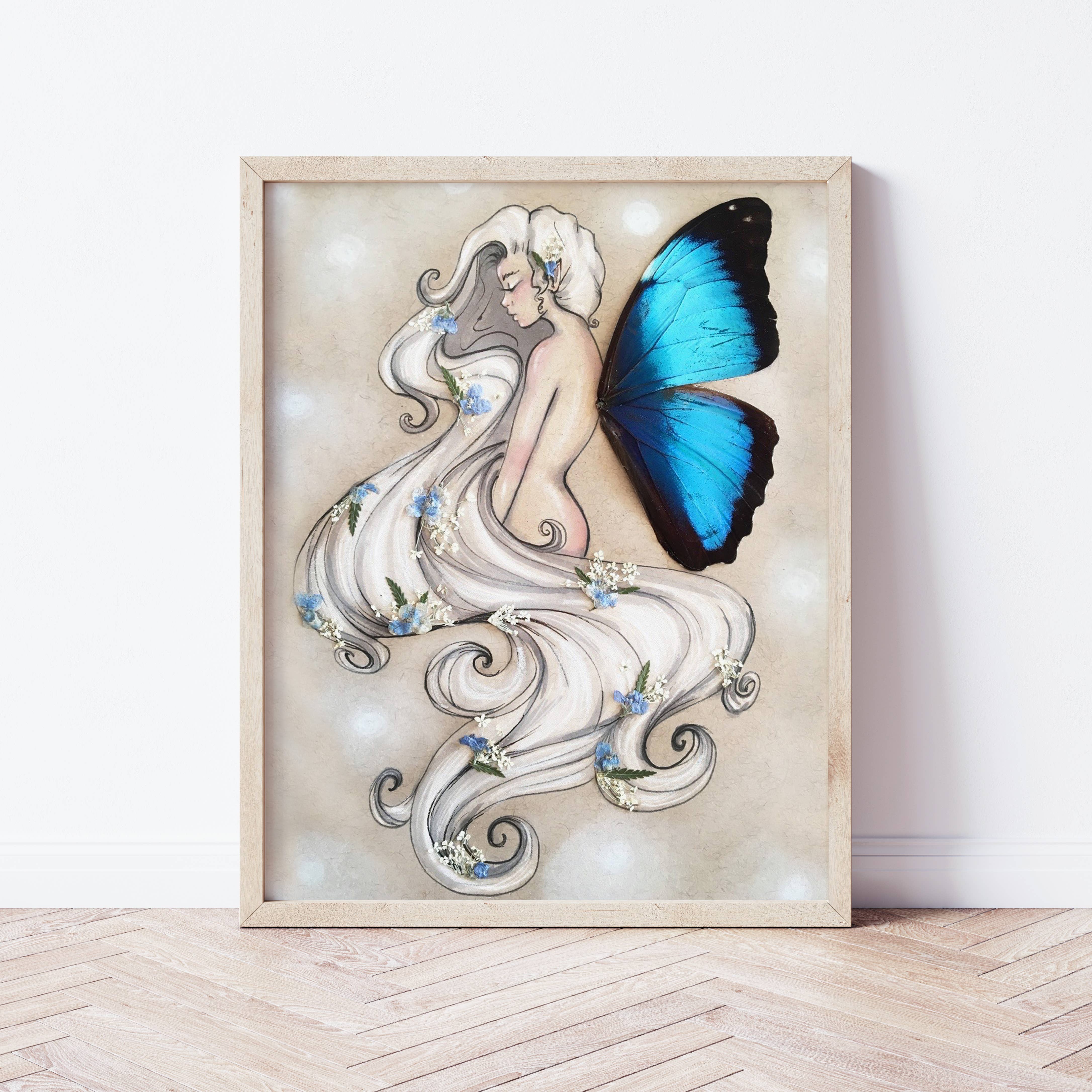 Anise Designs - Venta al por mayor Ilustración - Reproducción de arte Flower Fae